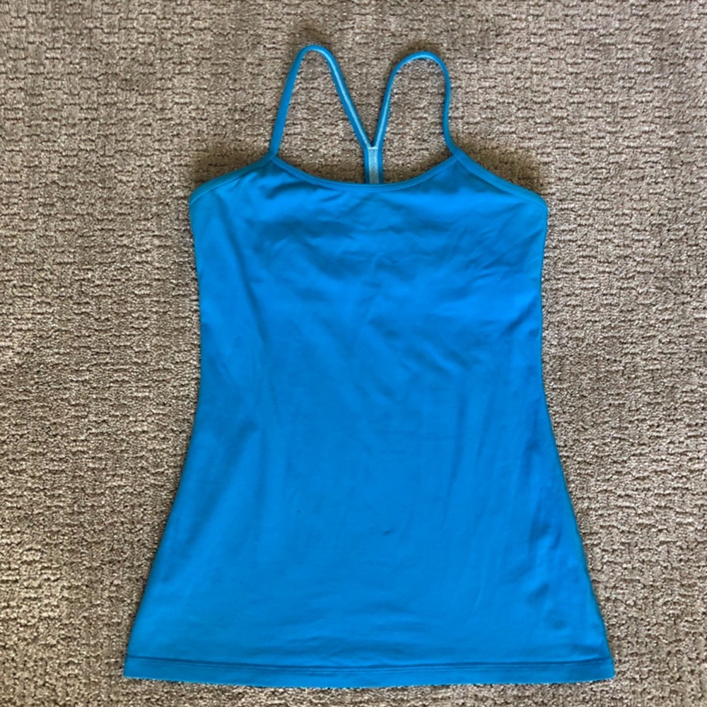 Lululemon power Y tank sz 6